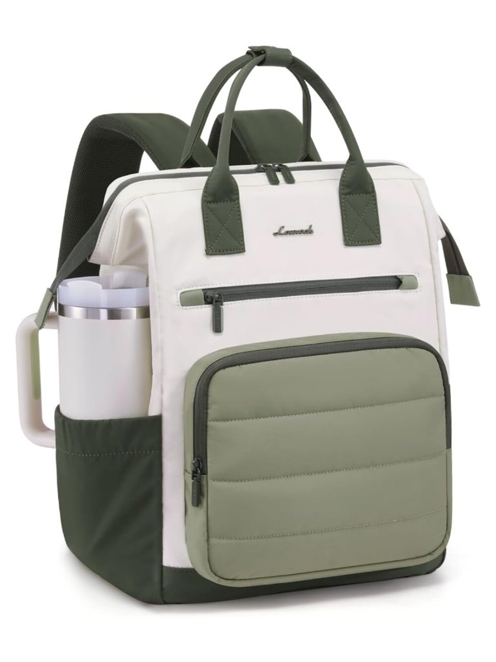 LOVEVOOK Laptop Backpack for Women 15.6 Inch Polyester Work School